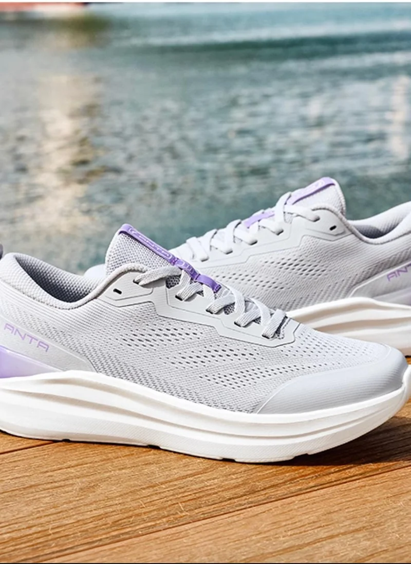 ANTA Wood/White Ebuff Lite Training Shoes | Lightweight · Stable · Fresh for Women | Best Price UAE