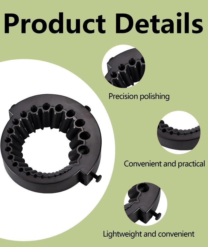 BdelrinQue Drill Bit Sharpener Tool, Drill Sharpening Tool, Compatible with Drill Machine Kit, Grinder Cutter for Precision Tasks and Workshop Maintenance - Image 3