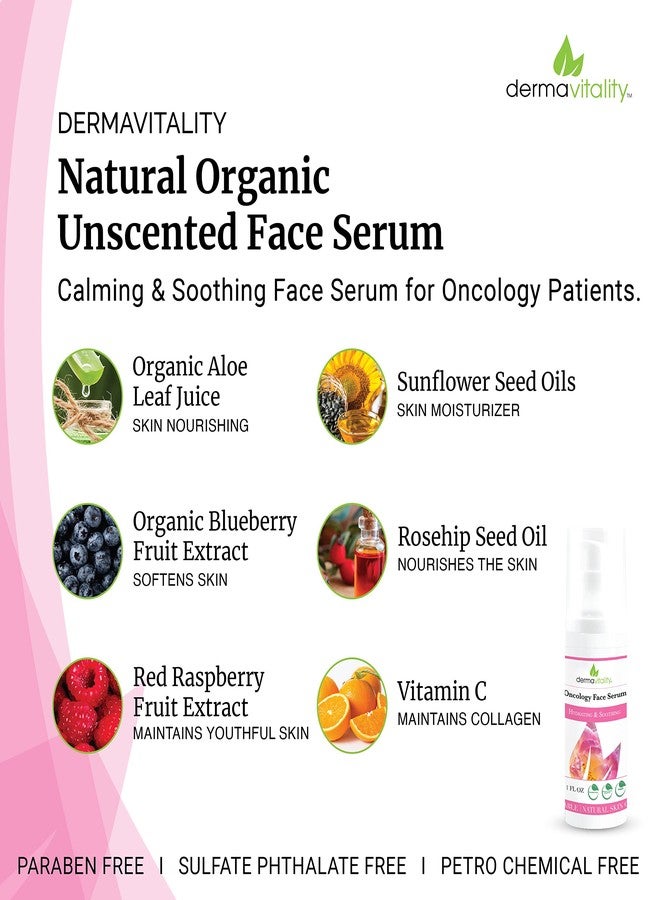 UltimateVitality Unscented Face Moisturizer for Chemo patients – Natural Organic Oncology Face Cream Paraben, Pthalate and Chemical Free Hydrating and Soothing Face Serum for Cancer patients – 1 Ounce - Image 2