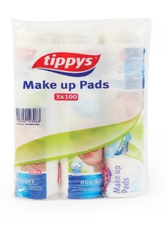 Tippys ippys Make Up Pads 3 x 100pcs 