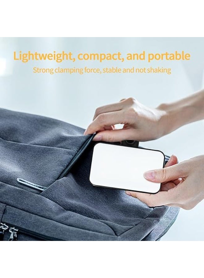 Rechargeable LED Selfie Ring Light with Clip – 3 Lighting Modes for Phone, Laptop, and Camera – Perfect for Makeup, Live Stream, TikTok, and Video Calls - Image 3