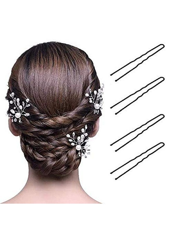 تشاندركاش مجموعة CHANDERKASH من 36 قطعة، دبابيس تصفيف الشعر، 12 قطعة من دبابيس U، 12 قطعة من دبابيس التموج و6 أزواج من المشابك - Image 2