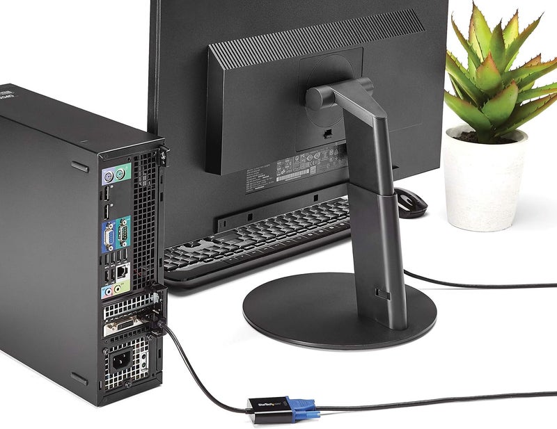 Star Tech .com 5-Pack محول DisplayPort إلى VGA - محول DisplayPort 1.2 إلى VGA نشط - محول فيديو رقمي DP إلى VGA تناظري - محول DisplayPort ذكر إلى VGA أنثى (DP2VGA3X5) - Image 4