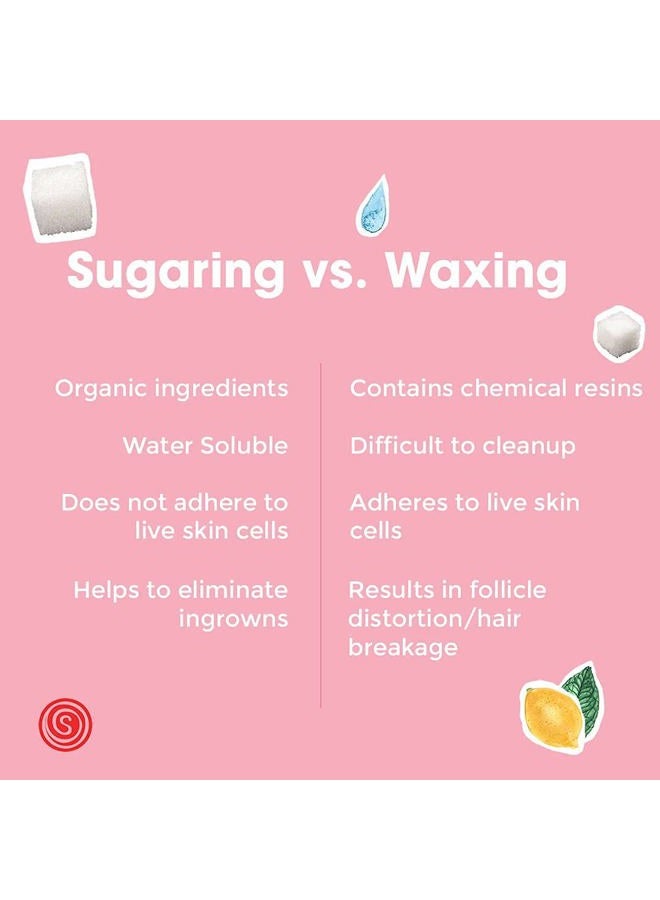Sugaring NYC Sugaring Medium Paste for advanced sugaristas and professionals - Ideal for Speed technique with large body areas - Legs, Back bundle with Anti-Ingrown Hair solution and Sugaring Applicator - Image 5