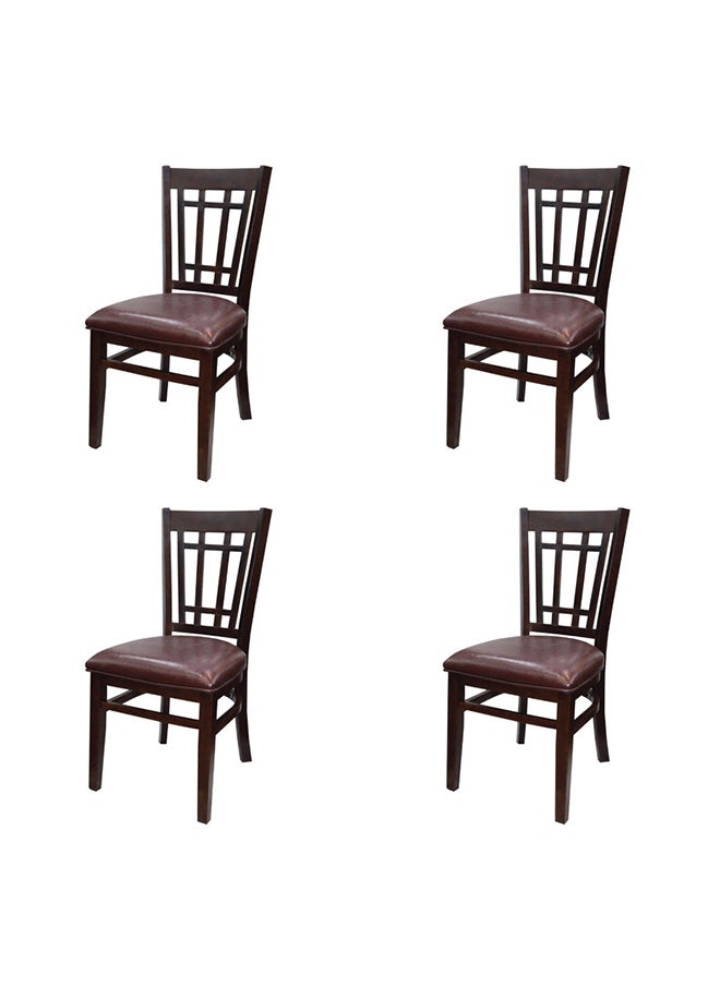 JILPHAR FURNITURE Jilphar Furniture VERTICALBACK  Chair 1164A set of 4pcs 