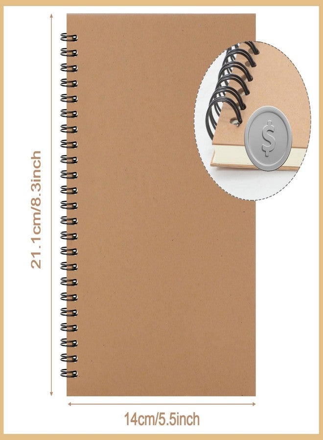 Epakh 22 Pack A5 Spiral Notebook with Kraft Cover, Back to School Hardcover Spiral Journal Notebook 5.5 x 8.3 Inch, First Day of School Travel Journal Notepad, 50 Sheets 100 Pages(Brown,Lined) - Image 2