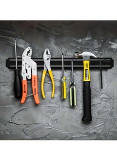Generic Magnetic Knife Storage Bar with Holder, 13" Multipurpose Rack, Space Saving Organizer for Kitchen Utensils, Wall Mounted Magnetic Knife Holder, Durable and Stylish Design  - Image 3