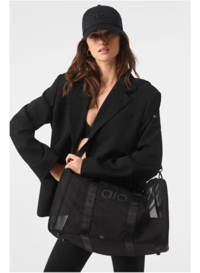 ألو حقيبة ألو يوغا شفافة سوداء - Image 4