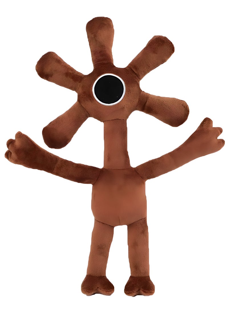 MAGIC VAULT دميّة قوس قزح المحشوة، ألعاب أصدقاء قوس قزح دمية محشوة لمحبي الأطفال في عيد الميلاد وعيد الشكر (وحش الزهرة) - Image 1