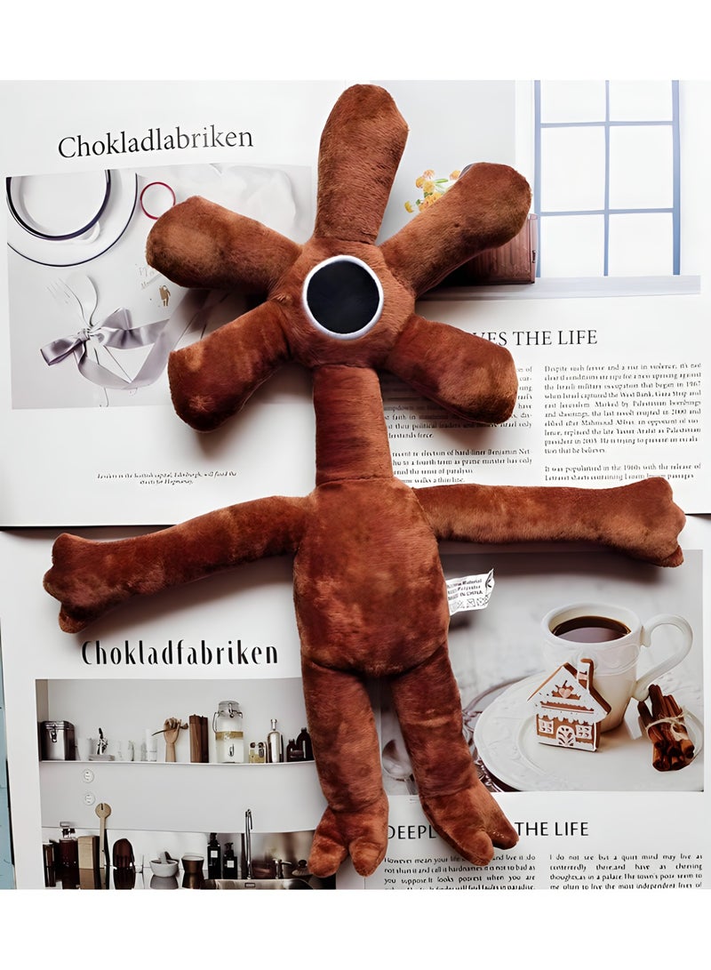 MAGIC VAULT دميّة قوس قزح المحشوة، ألعاب أصدقاء قوس قزح دمية محشوة لمحبي الأطفال في عيد الميلاد وعيد الشكر (وحش الزهرة) - Image 3