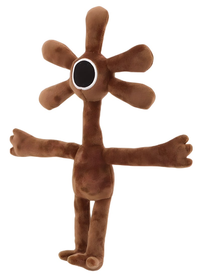 MAGIC VAULT دميّة قوس قزح المحشوة، ألعاب أصدقاء قوس قزح دمية محشوة لمحبي الأطفال في عيد الميلاد وعيد الشكر (وحش الزهرة) - Image 4