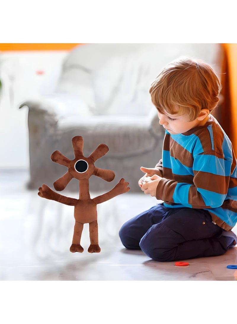 MAGIC VAULT دميّة قوس قزح المحشوة، ألعاب أصدقاء قوس قزح دمية محشوة لمحبي الأطفال في عيد الميلاد وعيد الشكر (وحش الزهرة) - Image 2