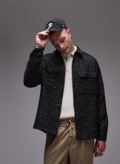 TOPMAN Long Sleeve Over Shirt  - Image 1