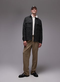 TOPMAN Long Sleeve Over Shirt  - Image 4