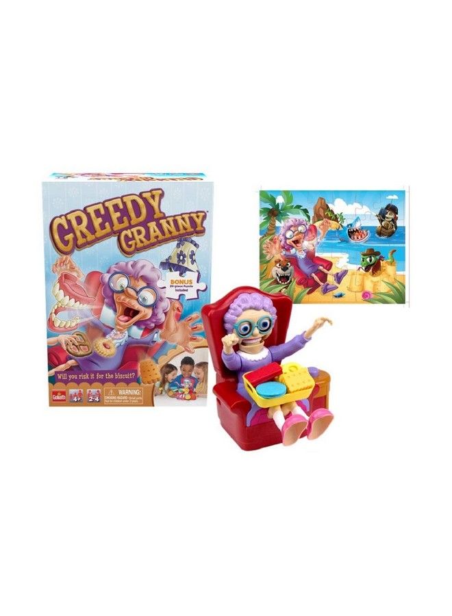 Goliath تتضمن لعبة الجدة الجشعة "خذ المكافآت ولا تستيقظ" لغزًا ملونًا ممتعًا مكونًا من 24 قطعة من Goliath متعدد الألوان 7.5 × 4.92 × 10.5 بوصات - Image 3