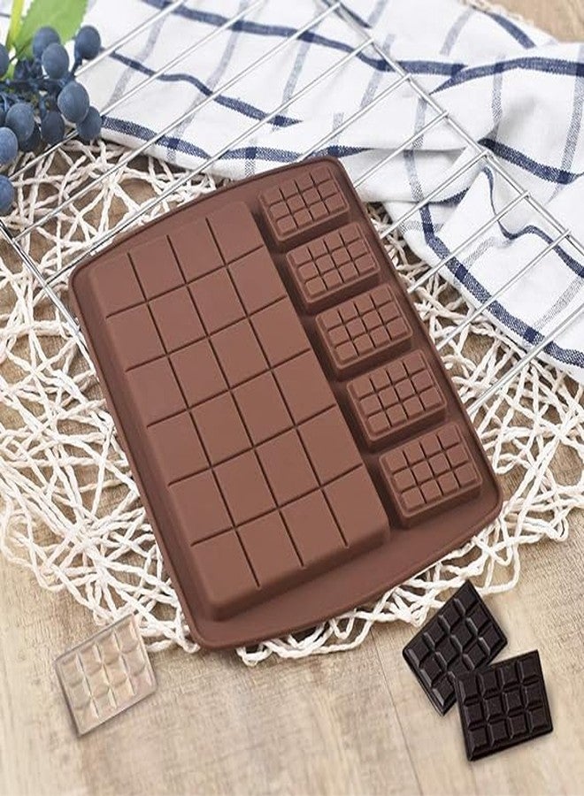مجموعة قوالب شوكولاتة سيليكون - 1، مجموعة من 3 قطع - Image 4
