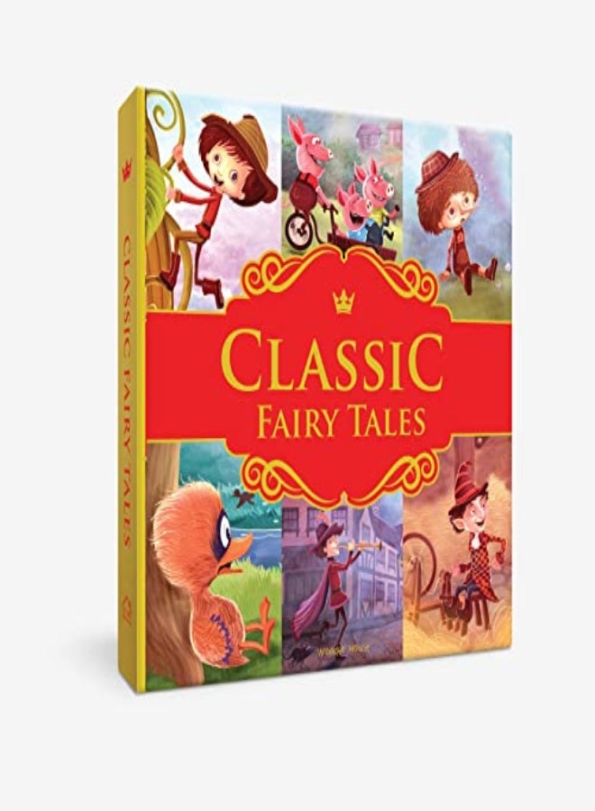 Classic Fairy Tales Ten Traditional Fairy Tales For Children Abridged And Retold With Large Font F by Wonder House Books Hardcover