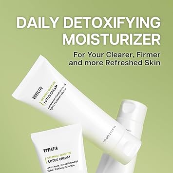 ROVECTIN Clean Lotus Water Cream 60ml - Image 2
