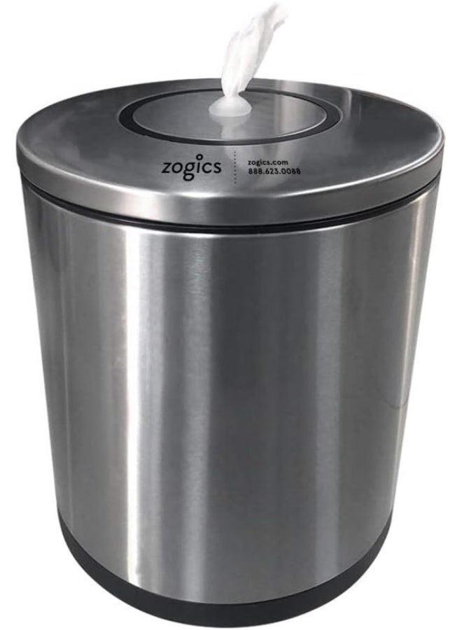 Zogics Tabletop Stainless Steel Wipe Dispenser