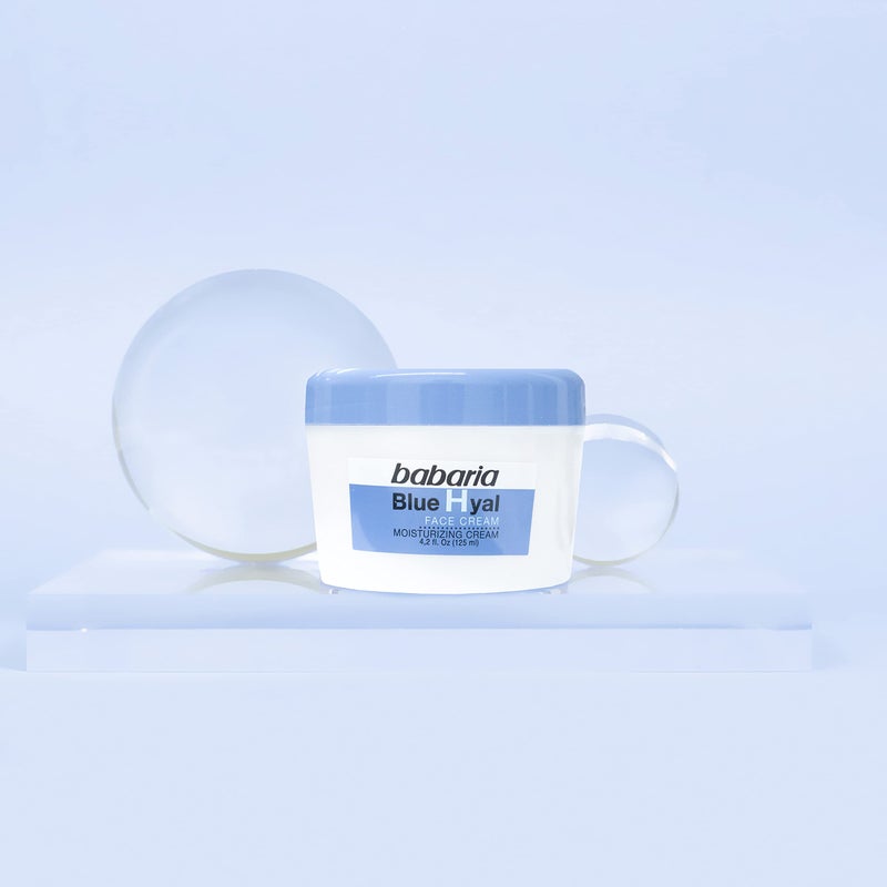 Babaria Hyaluronic Acid Face Cream - Intensely Hydrates and Smooths Your Epidermis - Provides Hydration and Reduced Flaccidity - Reduces Wrinkles and Fine Lines - Suitable for All Skin Types - 4.2 oz - Image 3