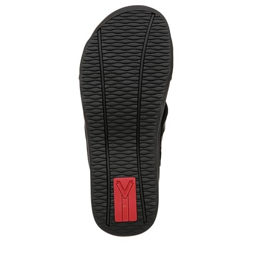 Vionic Men's Tide Slide Sandal, Black Leather, 10 - Image 4