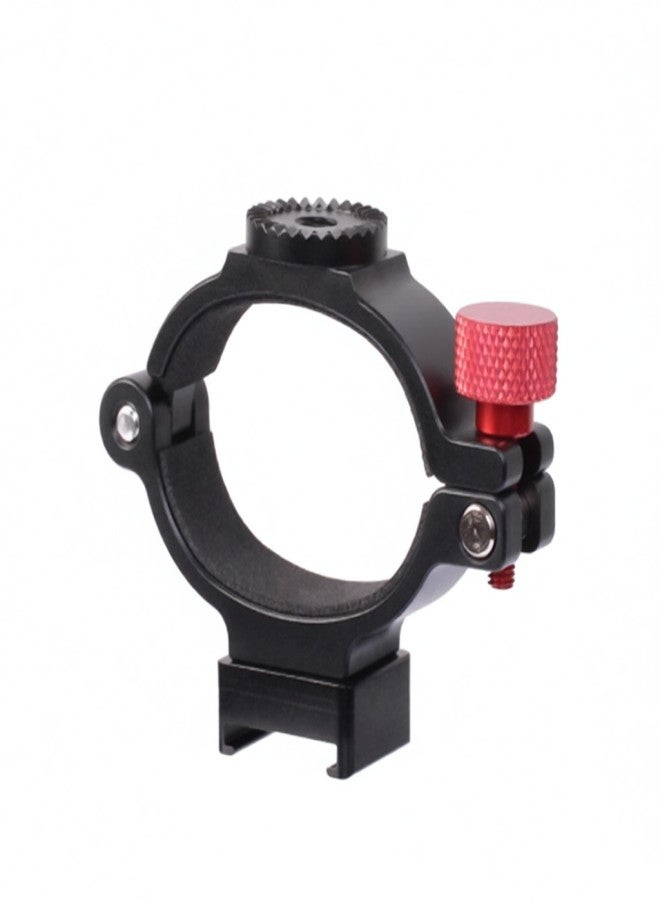 دف ديجيتال فوتو حلقة تمديد DF DIGITALFOTO OSMO2ANT مع مشبك تثبيت Hot Shot لتركيب الميكروفون وشاشة LED وإضاءة الفيديو لكاميرا DJI OSMO Mobile 2، ملحقات مثبت الكاميرا. - Image 2