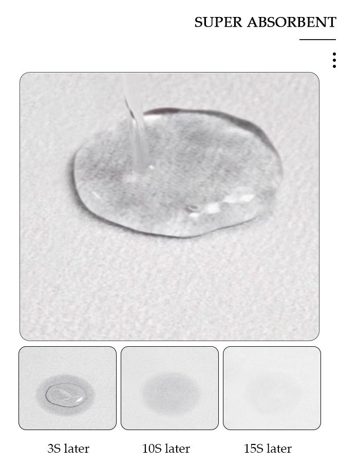 DUNISO 2 PCS Kitchen Mats and Rugs Set,Diatom Bathroom Kitchen Rug Mat Extra Soft and Absorbent Bath Rugs Non-Slip Quick Drying Floor Bath Tub Mat for Bathroom Floor Tub and Shower 40*60cm/40*120cm - Image 4