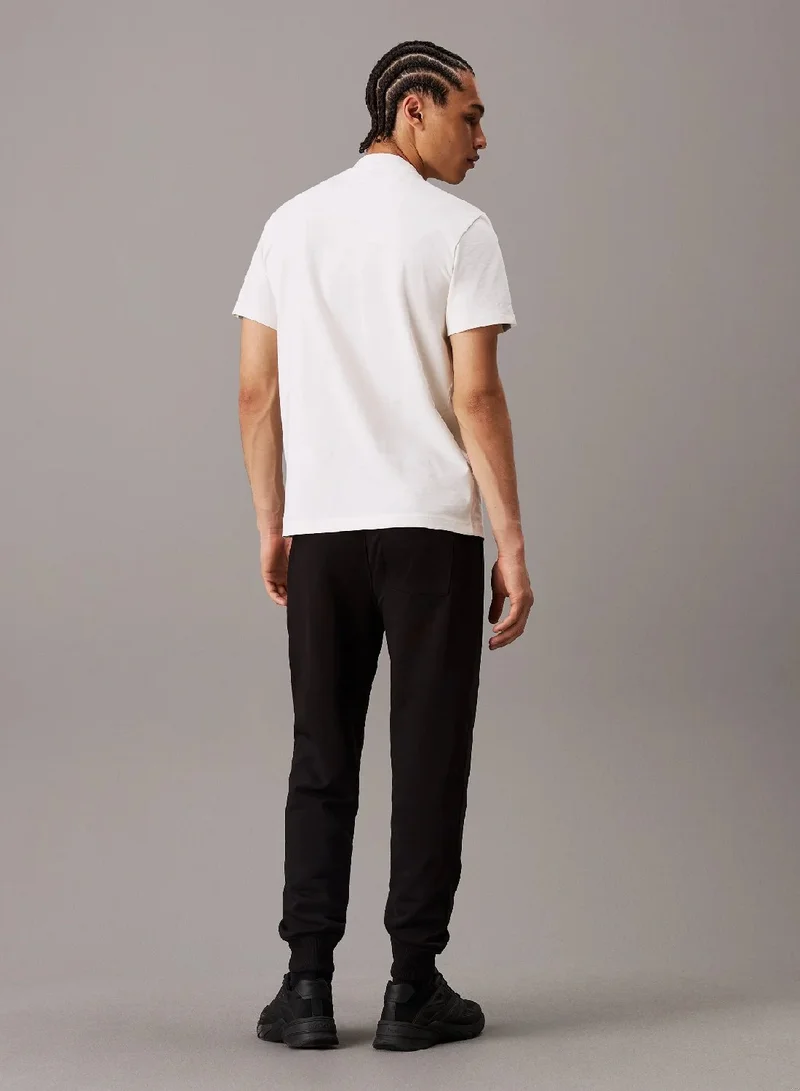 Calvin Klein Jeans Cotton Terry Badge Joggers