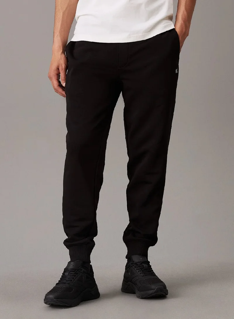 Calvin Klein Jeans Cotton Terry Badge Joggers