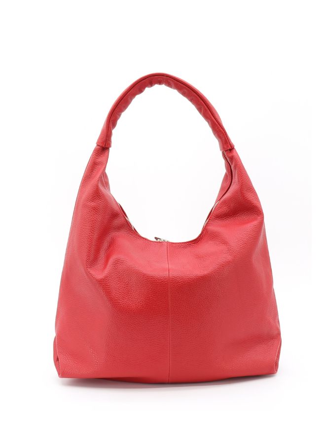 Effetty Genuine Leather Bag | 100% Pure Leather Shoulder Bag for Women | Made in Italy | Red - Image 2