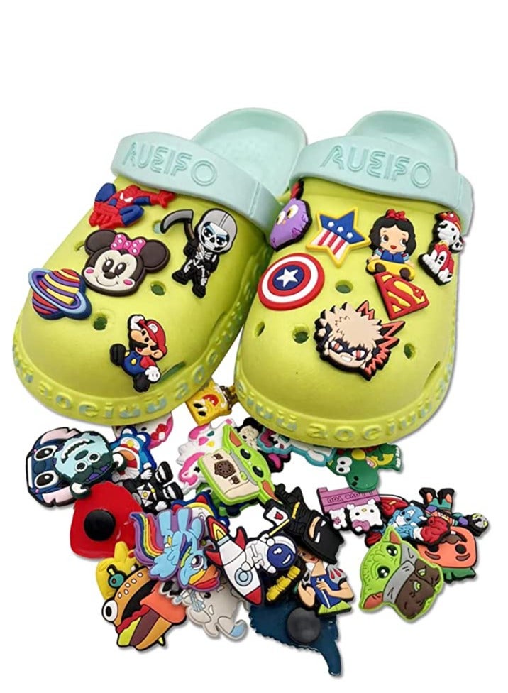 40 PCS Mixed PVC Shoe Charms for Crocs and Shoes, Fun Decorations for Kids and Teens, Perfect Party Gift - Image 3