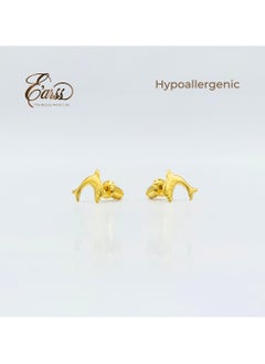 Dolphin Gold Earring | Stainless Steel | 18K Gold Plated - pzsku/Z77F10B9081CED719594CZ/45/_/1736246827/073f3767-8f88-4167-840a-1457a2db7ca7