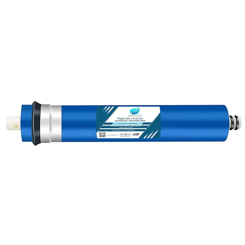 SHAPURE Ro Service Kit with 80 GPD Membrane Compatible with KentDolphineRevivaAquagrand Spun Filter Cartridge Inline Sediment FilterInline Carbon Filer - Image 3