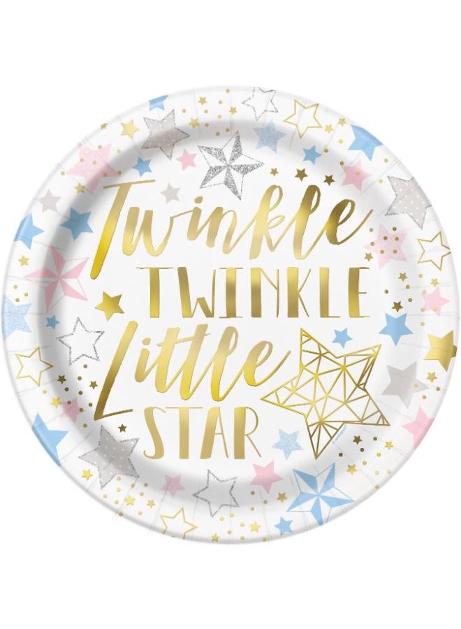 Unique Twinkle Little Star 9" Plate - Image 1