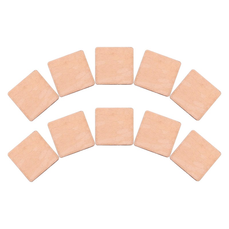 Copper Thermal Pads 10pcs High Conductivity for GPU CPU Laptop Computer Cooling - Image 2
