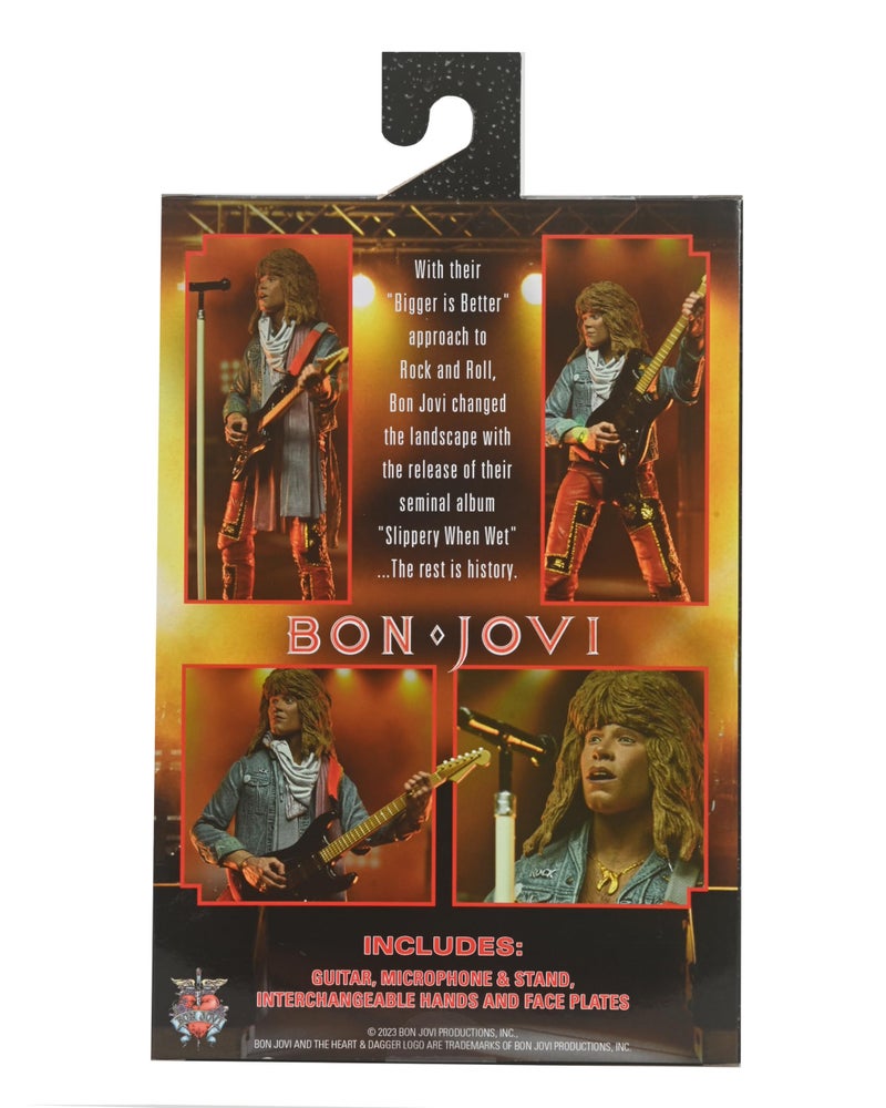 NECA - 7″ Scale Action Figure – Ultimate Slippery When Wet Bon Jovi - Image 2