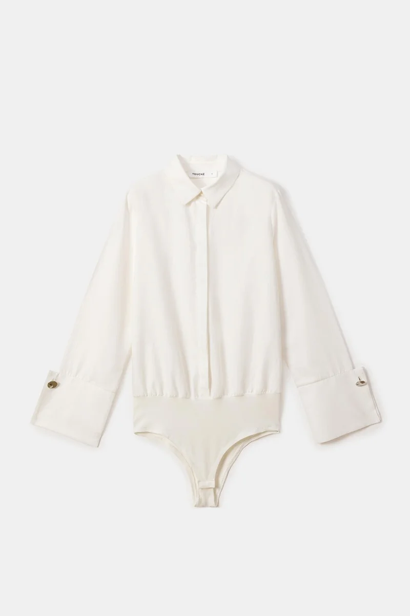 توتشي Wide Cuffed Shirt Body