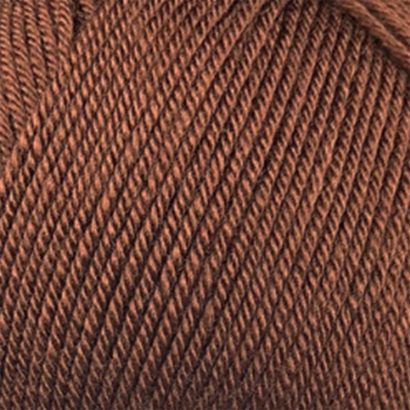 Estako Dream, 100% Microfiber Acrylic Yarn, Soft, Super Fino/Fingering Weight (1) for Crochet and Knitting 3.5 Oz (100g) / 382 Yrds (350m) (70792 - Brown) - Image 2