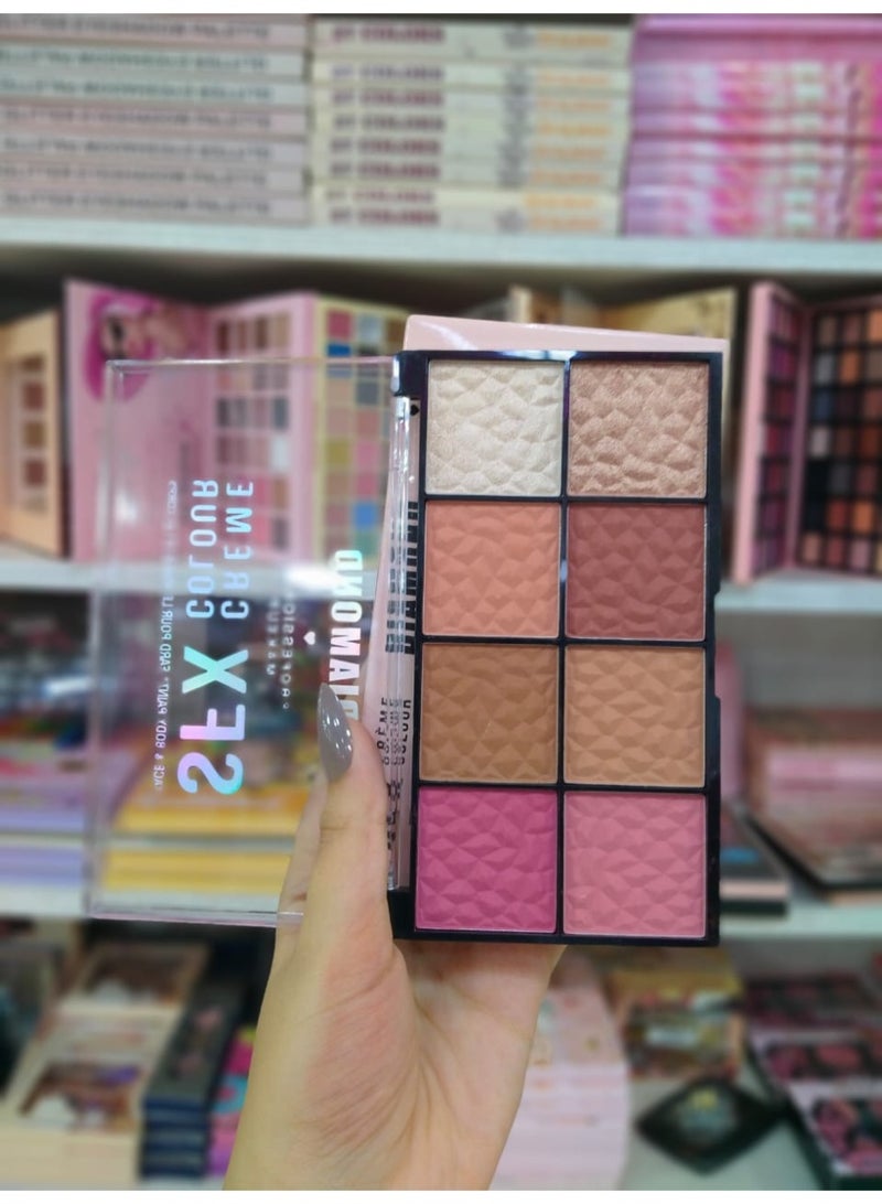 دايموند باليت ألوان كريمية للوجه والجسم دايموند SFX للمكياج الاحترافي - Image 4