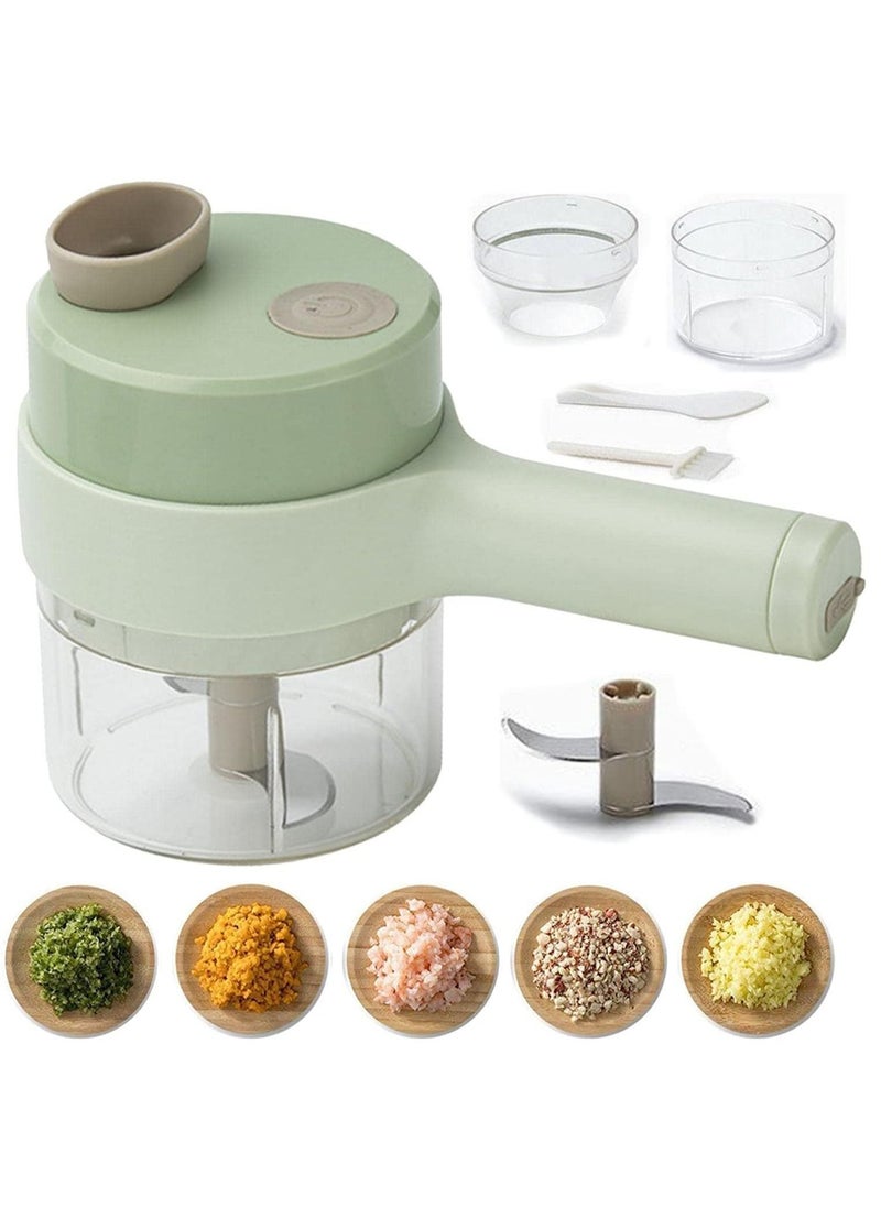 Portable Electric Vegetable Cutter Set - Image 1