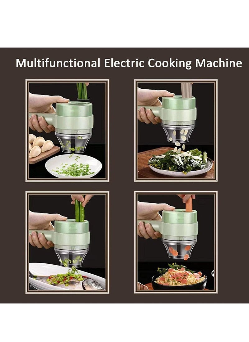 Portable Electric Vegetable Cutter Set - Image 5