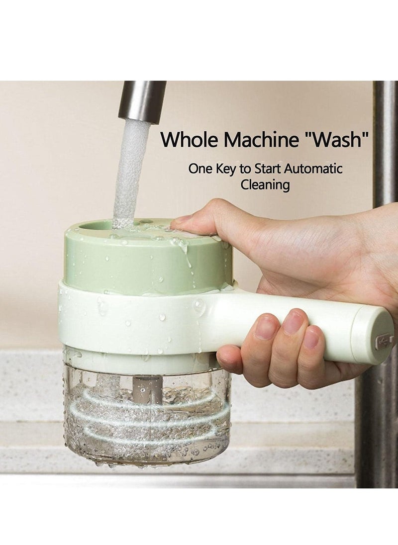 Portable Electric Vegetable Cutter Set - Image 4