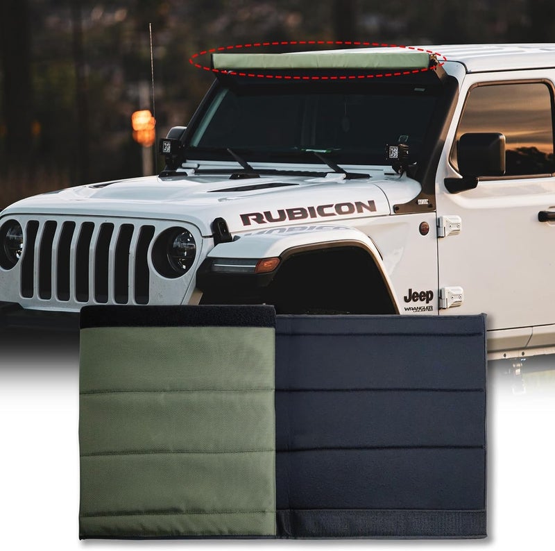 50 inch Led Light Bar Cover Flood spot Combo Beam Reducing The Wind Whistling Now Sound Proof Vibration Dampener Wind Diffuser Protect Against Water Snow mud dust Scratch Dirt - Image 4