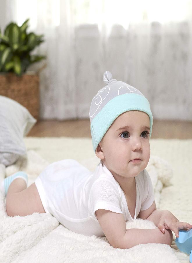 Gerber Unisex Baby 5-Pack Short Sleeve Variety Onesies Bodysuits Elephant Dream 6-9 Months - Image 5