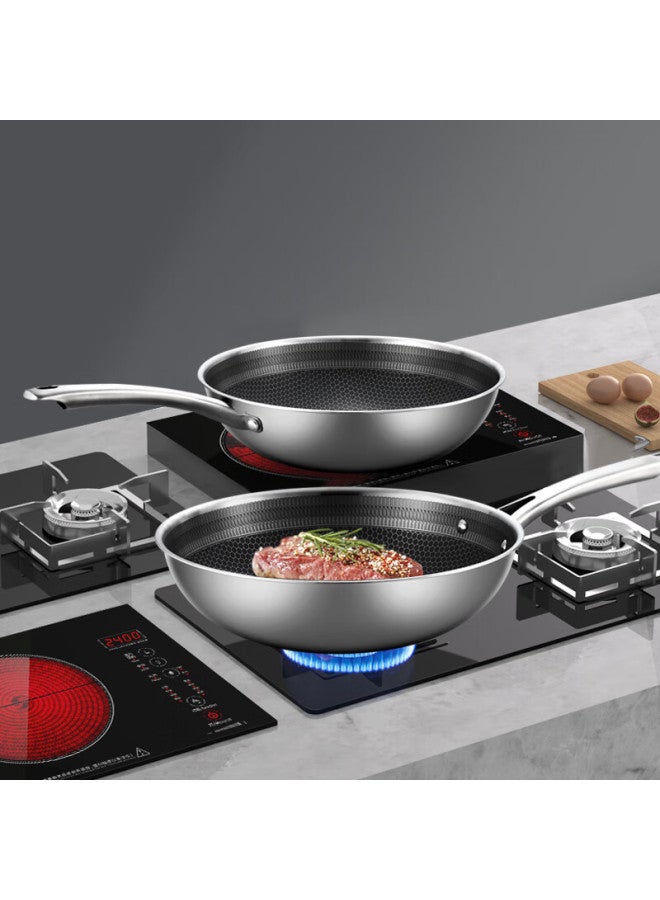KOBACH Kbh Kbh-304 Stainless Steel Cookware Set 2-piece (32cm Wok + 22cm Soup Pot) - Image 2