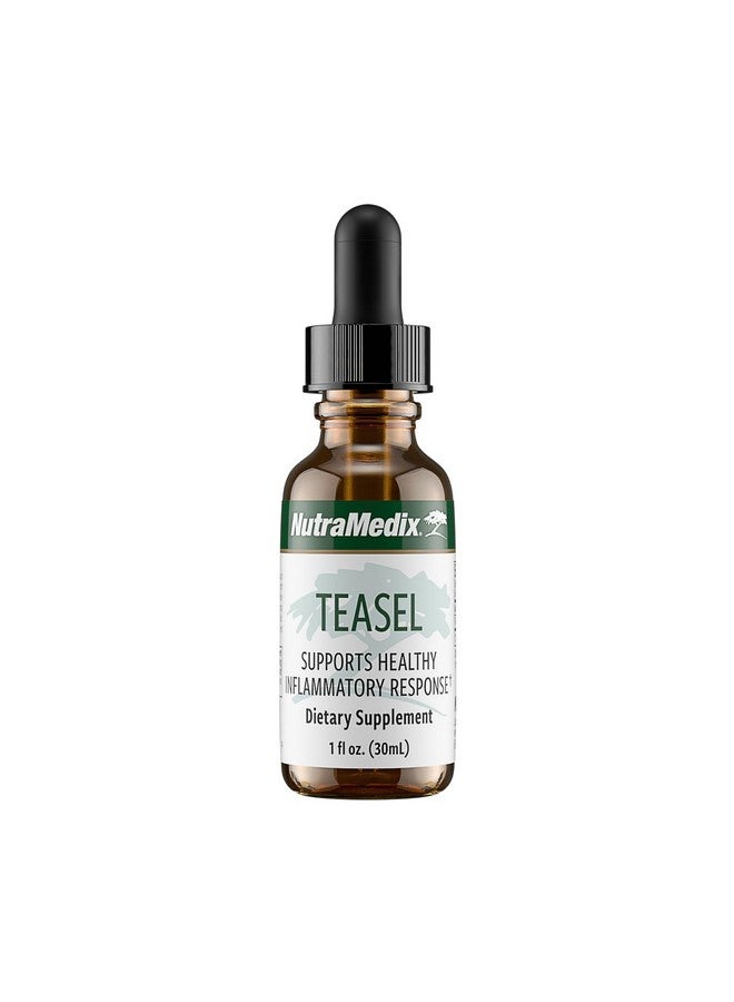 NutraMedix Teasal Extract - Fuller’s Teasel Root (Dipsacus fullonum) Wellness Drops for Antioxidant Support - Vegan Antioxidants Supplement (1oz / 30ml) - Image 1