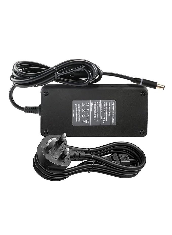 Terabyte 19.5V 12.3A 240W AC Adapter for Dell Alienware M17X R2 M17X R3 M4700 M6400 M6500 M6600 J211H Laptop Charger (DA180PM111/FA180PM111/HA180PM181) Power Supply Cord - Image 2