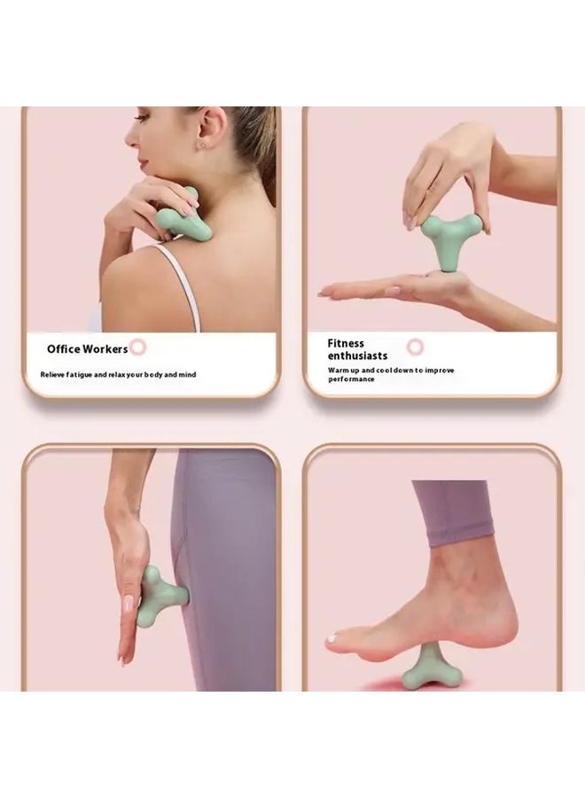 Purple TPE Four Corner Fascia Ball Muscle Relaxation Massage Tool - Image 4