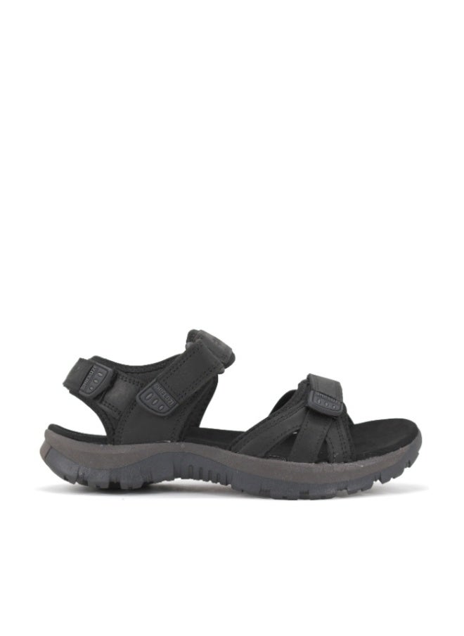 Shield Grounded Men’s Black Adjustable Sandal – Lightweight Comfort, Anti‑Slip Sole, Daily Casual Wear - Image 1