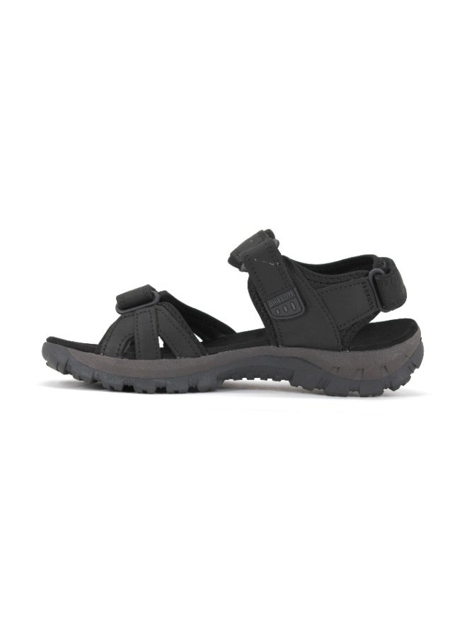 Shield Grounded Men’s Black Adjustable Sandal – Lightweight Comfort, Anti‑Slip Sole, Daily Casual Wear - Image 3